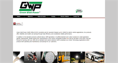 Desktop Screenshot of greenwattpower.com